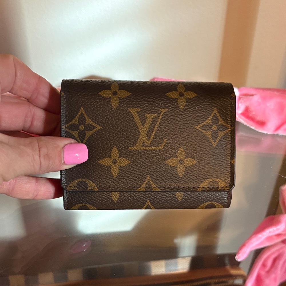 Louis Vuitton Brown Monogram Compact Wallet